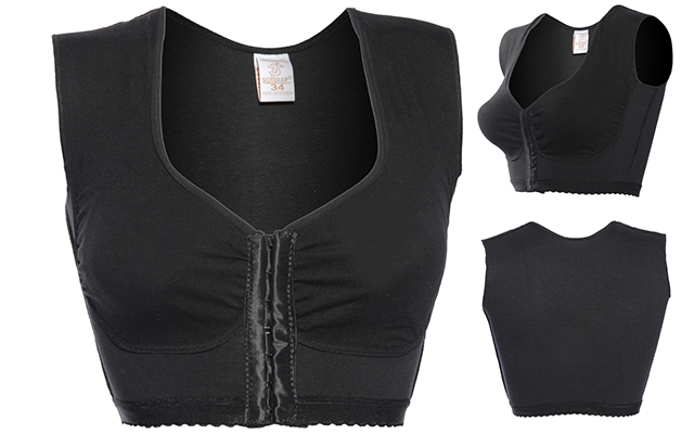 Brassier Ancho Hombro -Negro