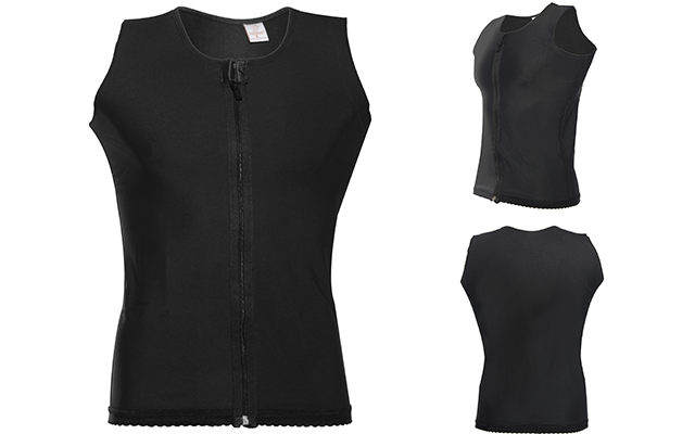 Chaleco Hombre Tradicional Negro