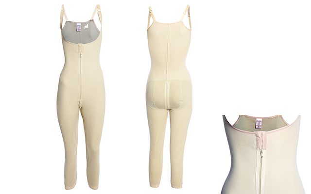 Faja Completa Tiranta BXF Pierna Larga Beige