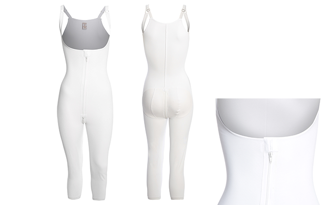 Faja Completa Tiranta BXF Pierna Larga Blanco