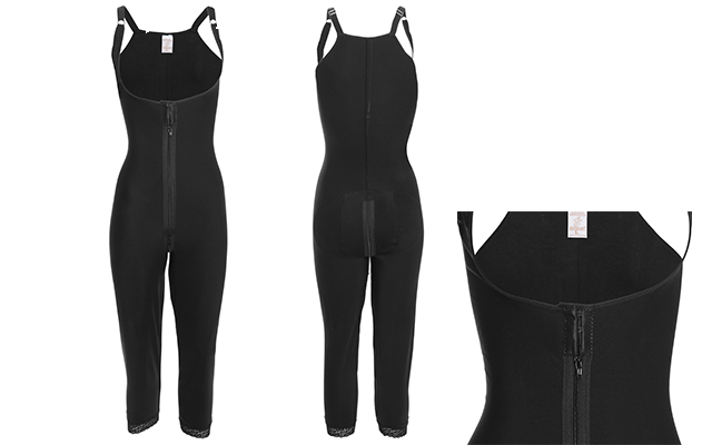 Faja Completa Tiranta BXF Pierna Larga Negro